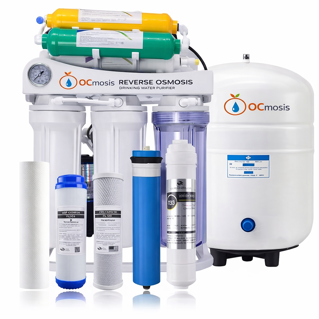 7 Stage Reverse Osmosis Water Filtration System - Orange County Installation